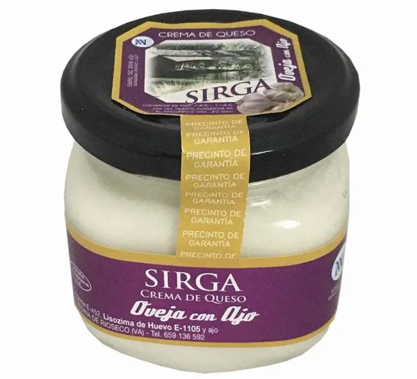 CRema de queso Sirga