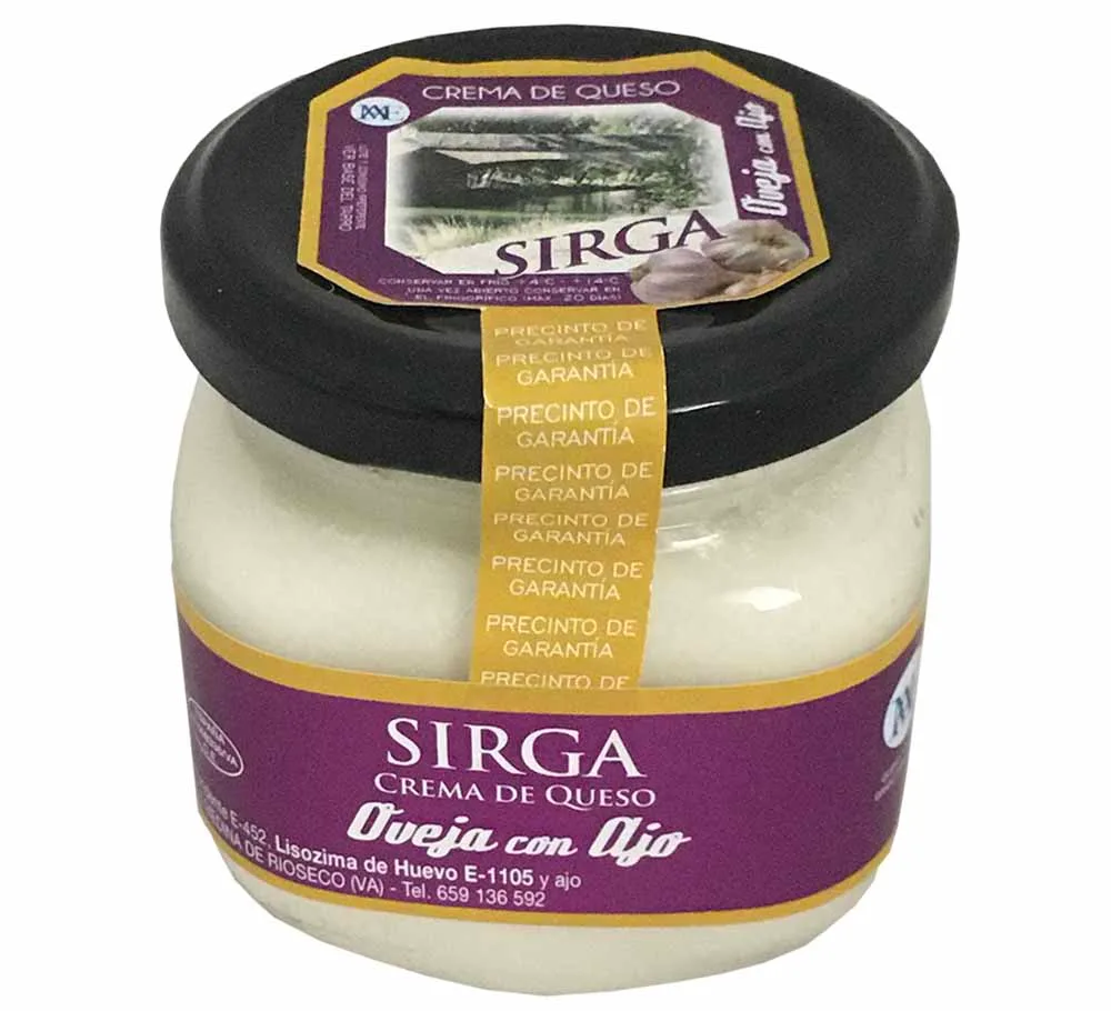 CRema de queso Sirga