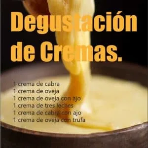 Lote completo cremas de queso